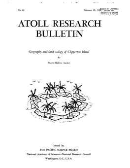 Atoll Research Bulletin