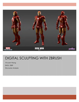 Digital Sculpting with Zbrush