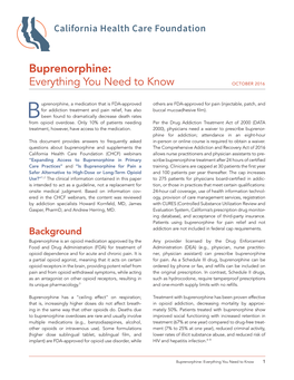 Buprenorphine