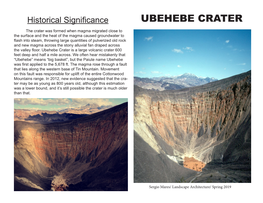 Ubehebe Crater