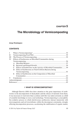 Vermiculture Technology: Earthworms, Organic Wastes, And