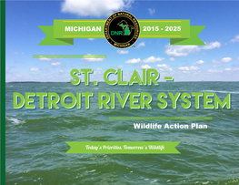 Wildlife Action Plan: St. Clair