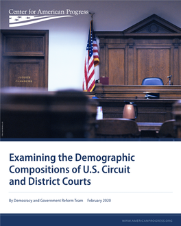 Examining the Demographic Compositions of U.S. Circuit and District Courts