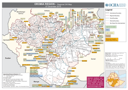 OROMIA REGION - Regional 3W Map 07 December 2010