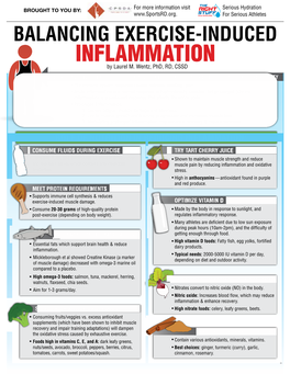 INFLAMMATION MICRONUTRIENTS SOURCES FUNCTION by Laurel M