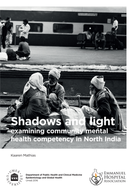 Shadows and Light Examining Community Mental Health Competency in North India