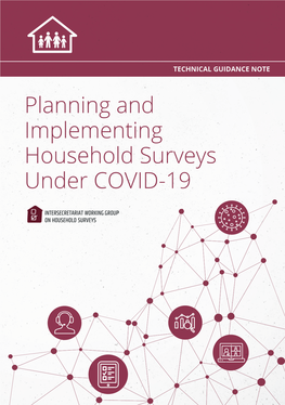 Planning and Implementing Household Surveys Under COVID-19