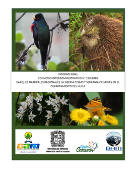2018 Parques Naturales Regionales Siberia Ceibas Y