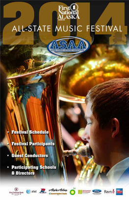 2014-All-State-Music-Festival-Program.Pdf