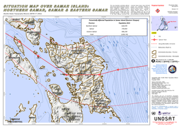 Potentially Affected Population in Samar Island (Eastern Visayas) ¥¦¬ F Map Extent