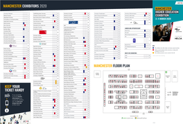 Manchester Floor Plan Manchester Exhibitors 2020