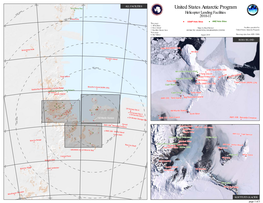 United States Antarctic Program S Nm 5 Helicopter Landing Facilities 22 2010-11 Ms 180 N Manuela (! USAP Helo Sites (! ANZ Helo Sites This Page: 1