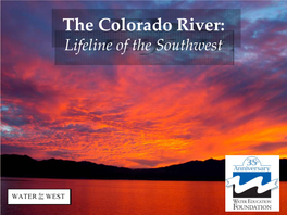 Colorado River Slideshow Title TK