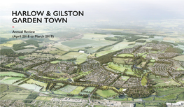 Harlow and Gilston Garden Town Annual Review