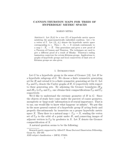 Cannon-Thurston Maps for Trees of Hyperbolic Metric Spaces