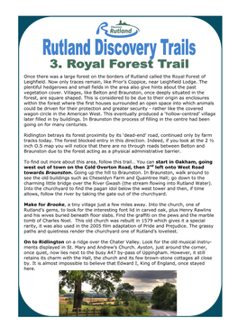 Royal Forest Trail