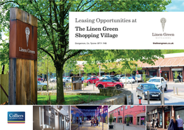 Leasing Opportunities at the Linen Green Shopping Village