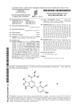 WO 2013/037390 Al R