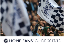 Home Fans' Guide 2017/18