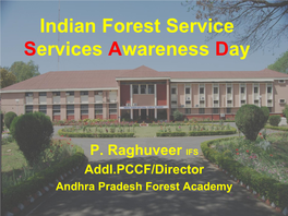 Indian Forest Service History and Current Issues