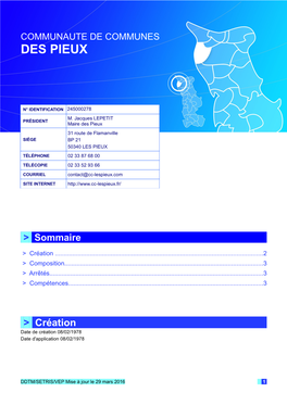 Communaute De Communes Des Pieux