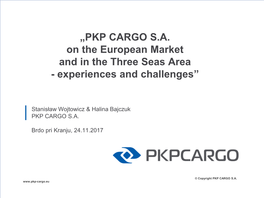 „PKP CARGO S.A. Draft Presentation