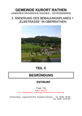 Gemeinde Kurort Rathen Landkreis Sächsische Schweiz – Osterzgebirge