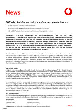 5G Für Den Kreis Germersheim