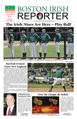The Irish Nines Are Here – Play Ball!