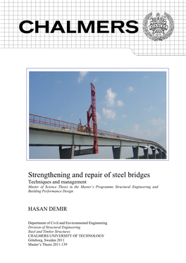 Strengthening and Repair of Steel Bridges