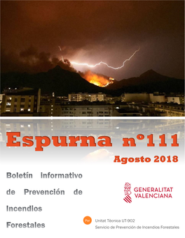 Boletín Informativo De Prevención De Incendios Forestales