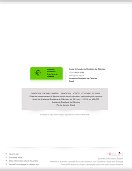 Redalyc.Objective Measurement of Akodon Budini Dorsal Coloration