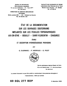 État De La Documentation