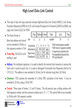 High-Level Data Link Control