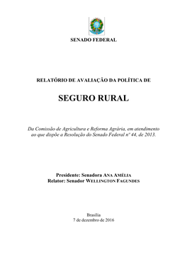 Seguro Rural