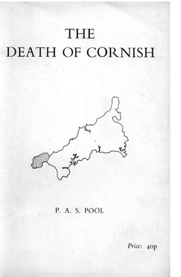 The Death of Cornish
