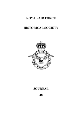 Royal Air Force Historical Society Journal 48
