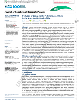 Journal of Geophysical Research