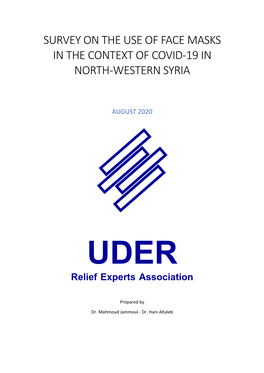 UDER: Survey on Fabric Facemasks in Context of COVID-19 In