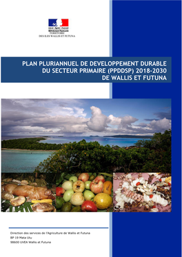 (PPDDSP) 2018-2030 De Wallis Et Futuna