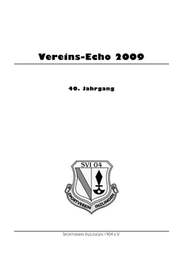 Vereins-Echo 2009