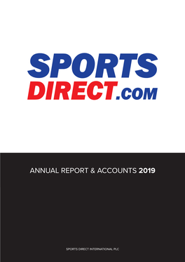 Annual Report & Accounts 2019