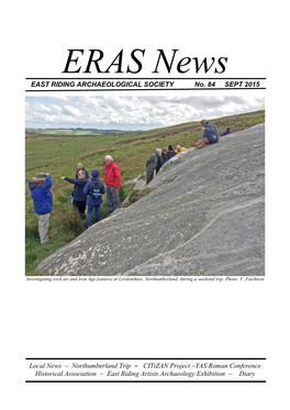 ERAS News EAST RIDING ARCHAEOLOGICAL SOCIETY No