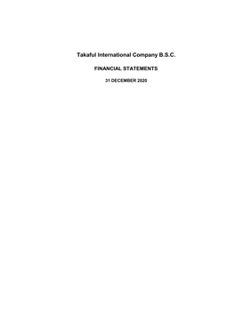 Takaful International Company B.S.C