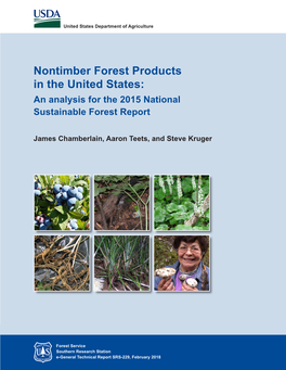 Nontimber Forest Products in the United States: an Analysis for the 2015 National Sustainable Forest Report