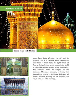 About Mashhad