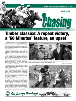 Timber Classics: a Repeat Victory, a ‘60 Minutes’ Feature, an Upset
