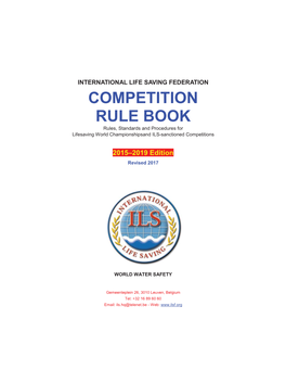 ILS Competition Manual 2013 Edition