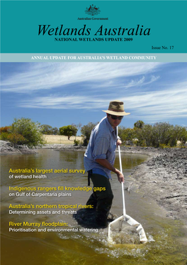 Wetlands Australia: National Wetlands Update 2009