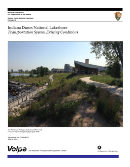 Indiana Dunes National Lakeshore: Transportation System Existing